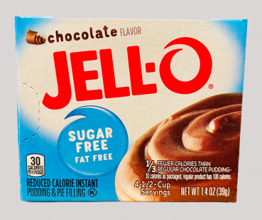 Jell-O Chocolate Pudding Sugar Free
